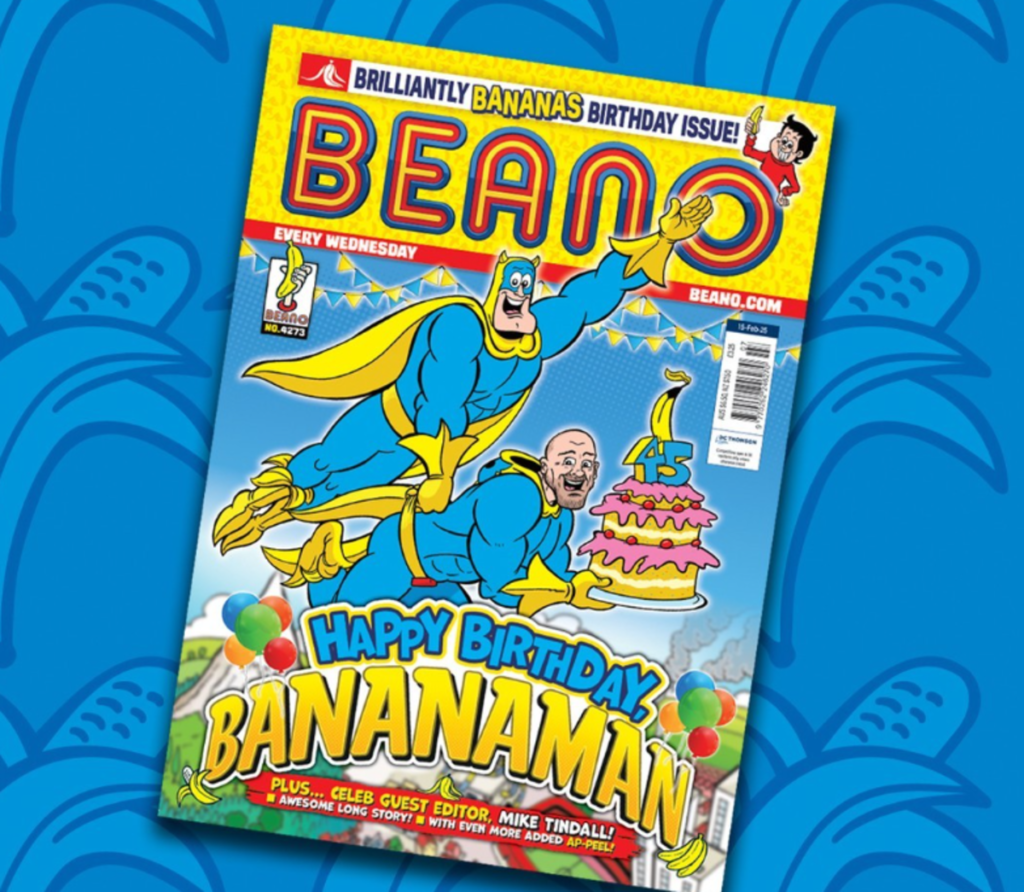 Mike Tindall guest edits Beano