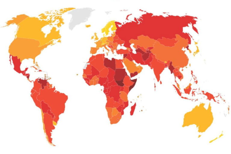 Finland ranks 2nd least corrupt in the world