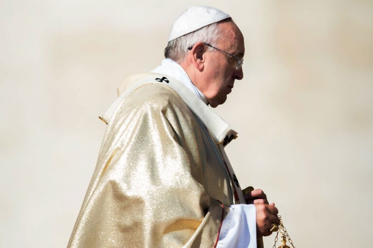 The Pope has double pneumonia