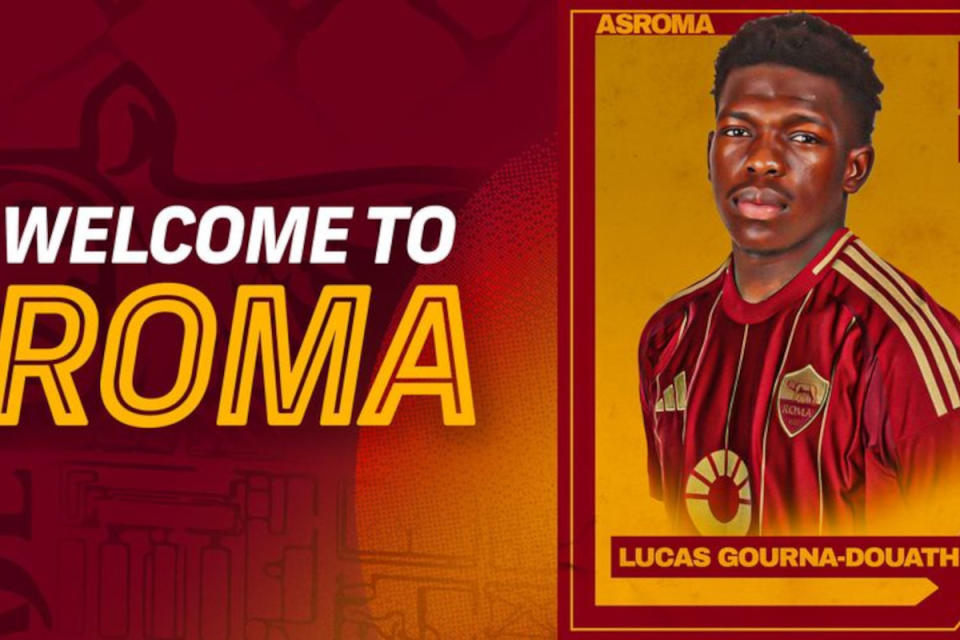 Lucas Gourna-Douath Roma announcement