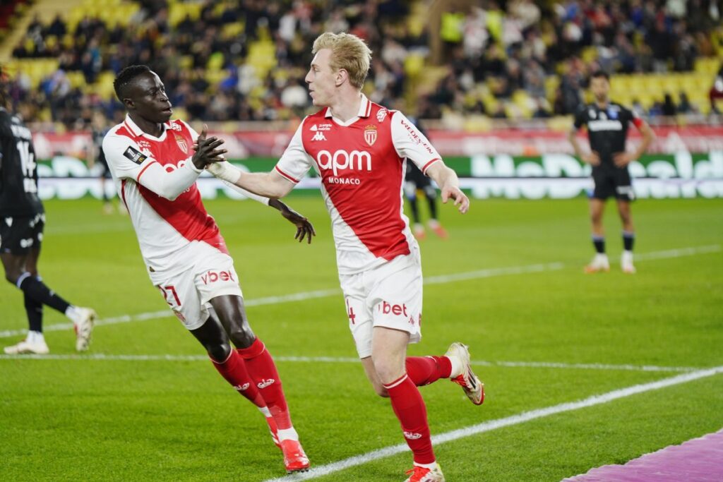 England? Denmark? Germany? Monaco’s proflific forward Mika Biereth evokes international future