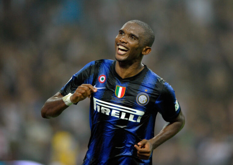 Video – Inter Milan Hype Samuel Eto’o Long-Range Thunderbolt In Serie A Clash Vs Napoli: ‘From His House’