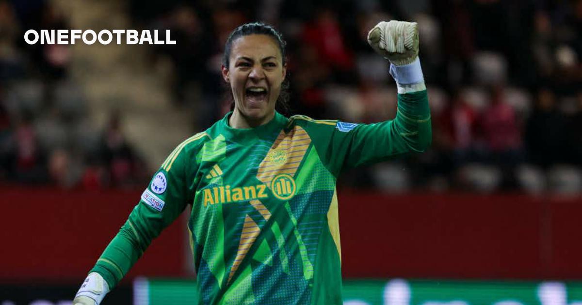 🎥 Mala Grohs marks her Bayern return following cancer with penalty save ♥