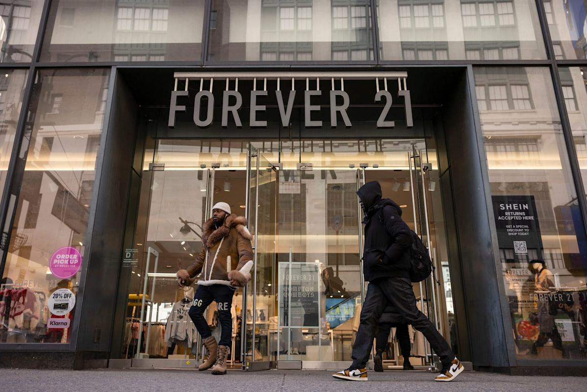 Retailer Forever 21 Files for Bankruptcy for Second Time