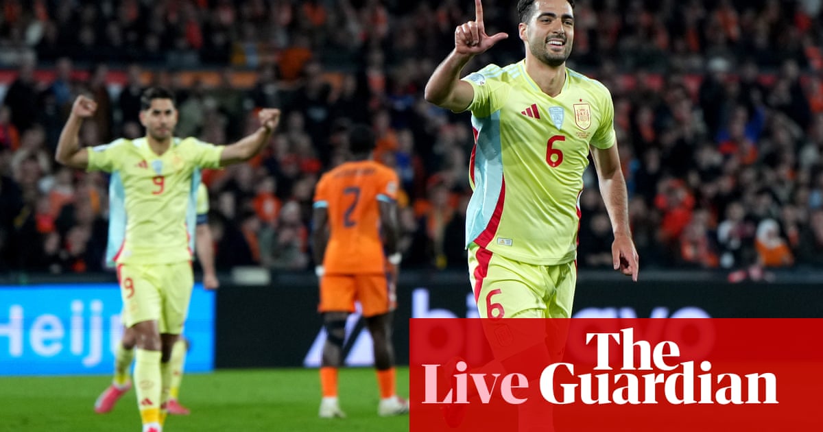 Netherlands 2-2 Spain, Italy 1-2 Germany, Greece 0-1 Scotland: Nations League – as it happened
