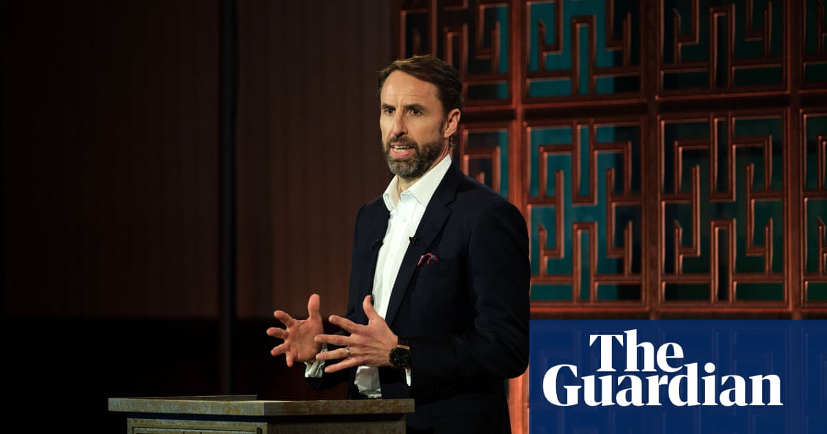 Gareth Southgate rails against rise of ‘callous toxic’ role models for young men – video