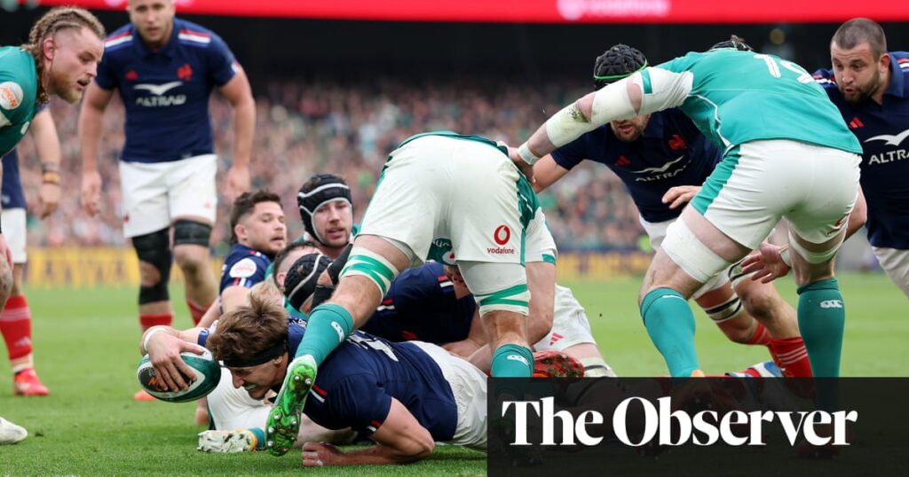 Galthié’s gamble with lopsided bench pays off for France as Ireland unravel | Andy Bull