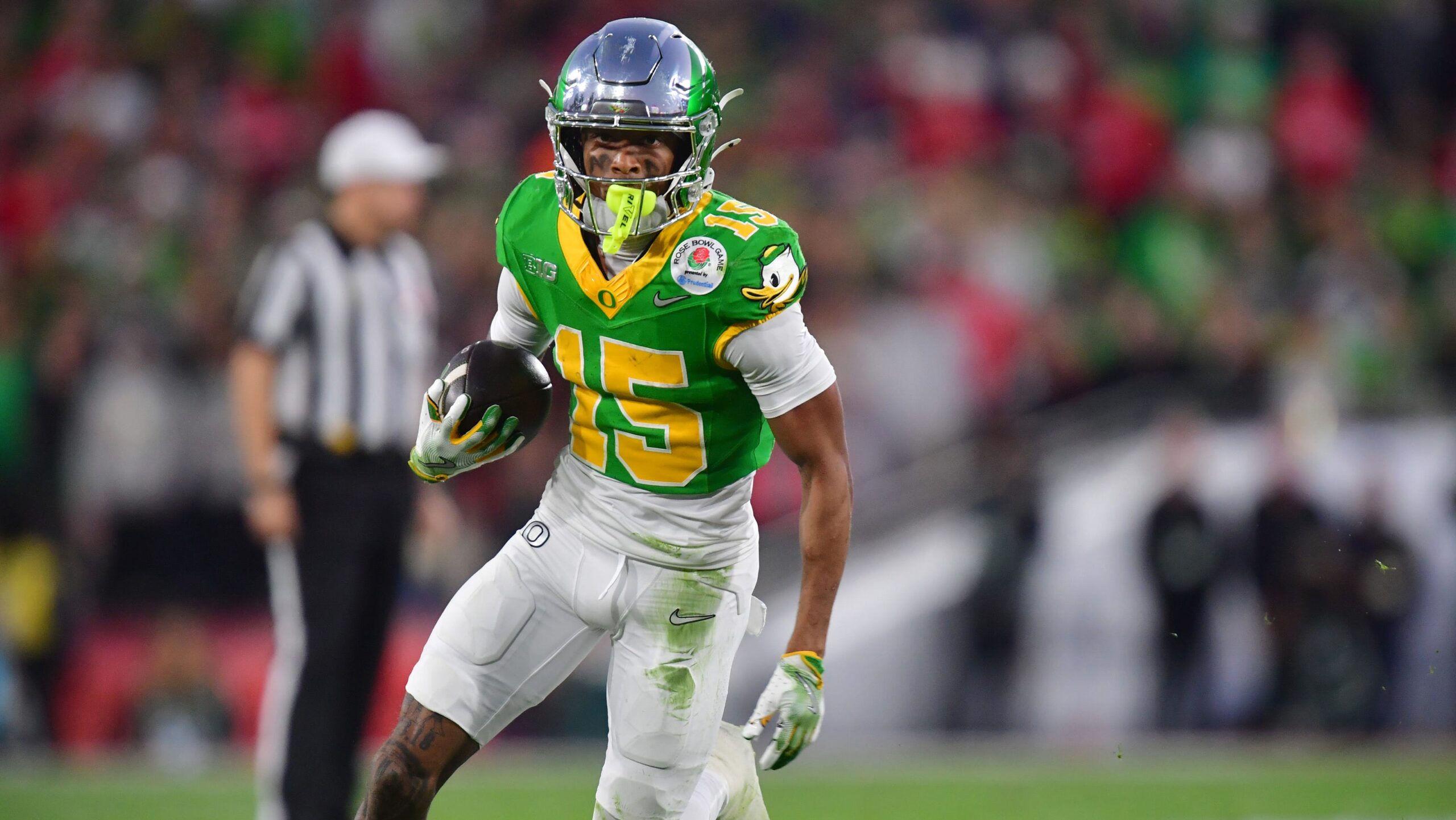 2025 NFL draft: Browns host Oregon Football WR Tez Johnson