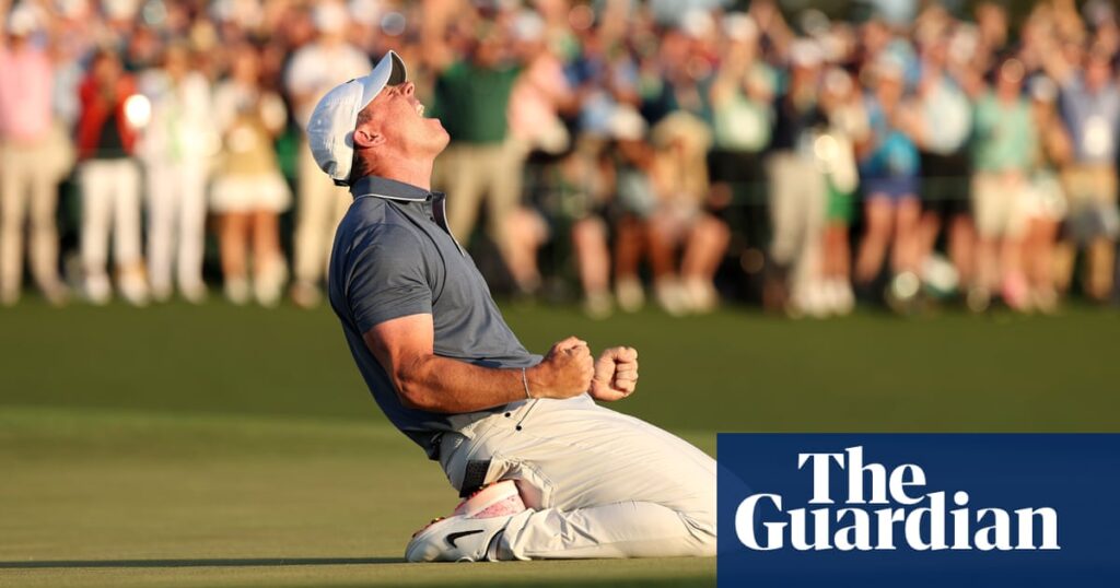 ‘Hard load to carry’: Rory McIlroy thrilled to finally realise Masters dream – video