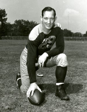 Charles Jacob “Charley” Brock, a center and linebacker for the Green Bay Packers from 1939 to 1947, is credited with 20 interceptions, but likely had more because he played before stats were kept.