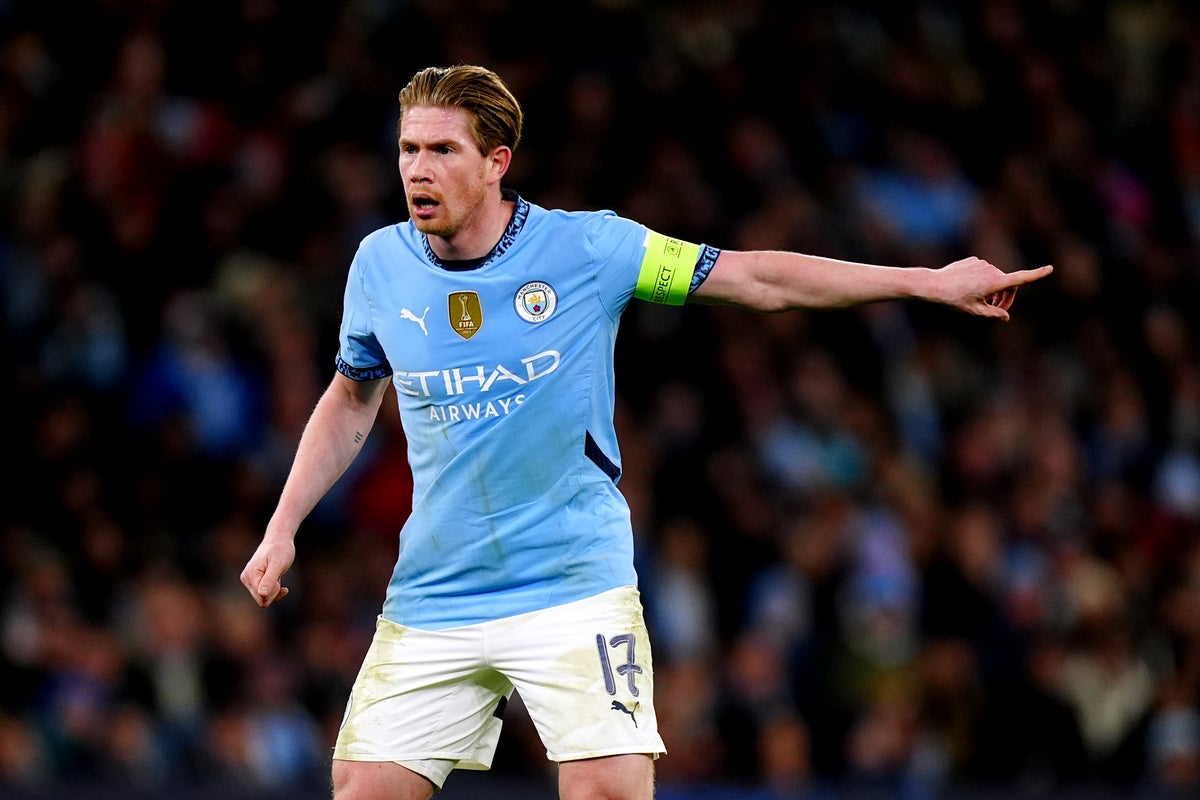 Kevin De Bruyne confirms Man City exit with emotional statement