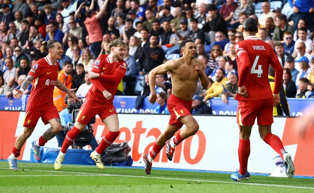 Alexander-Arnold Returns with Vital Goal As Wasteful Reds Win At Leicester