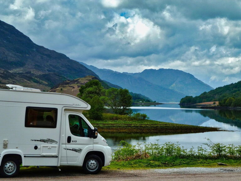 Camper van travel in Spain