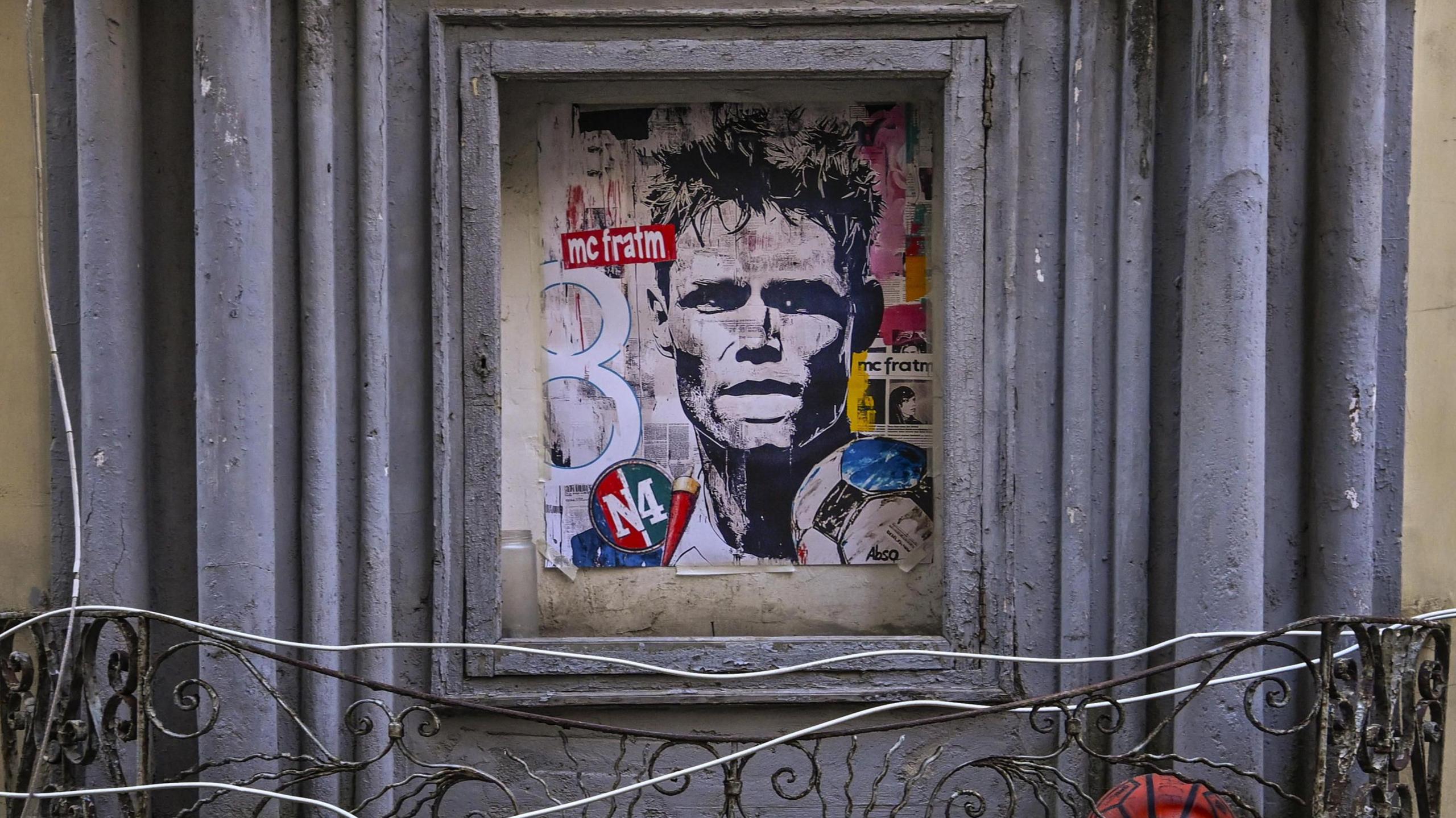 A painting of Scott McTominay in a central Napoli shrine emerged this month