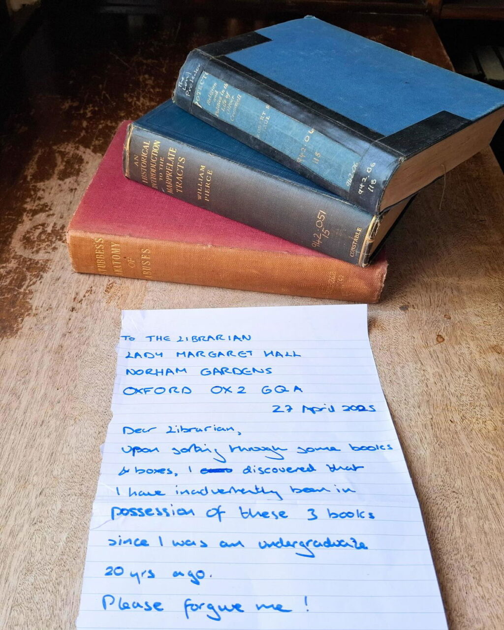 Books gone rogue: Oxford edition