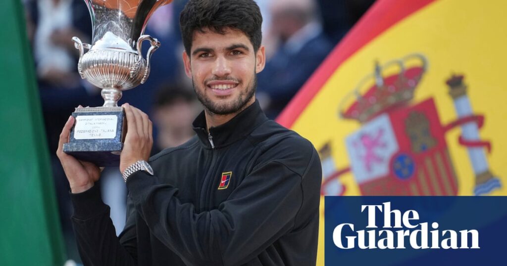Carlos Alcaraz storms Sinner’s Roman kingdom to show he rules on clay