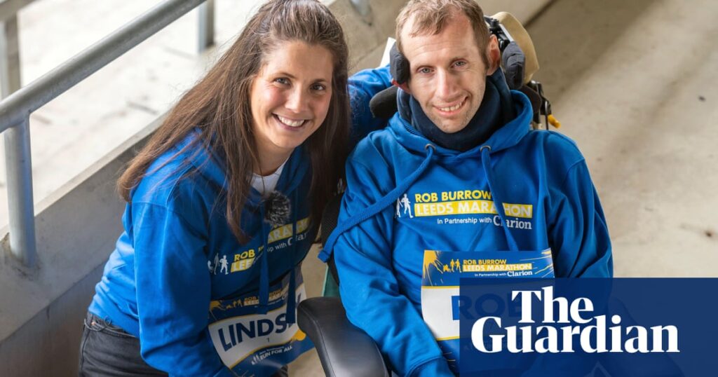 ‘Rob just put it down to bad luck’: Lindsey Burrow on her husband, MND and running her own marathons