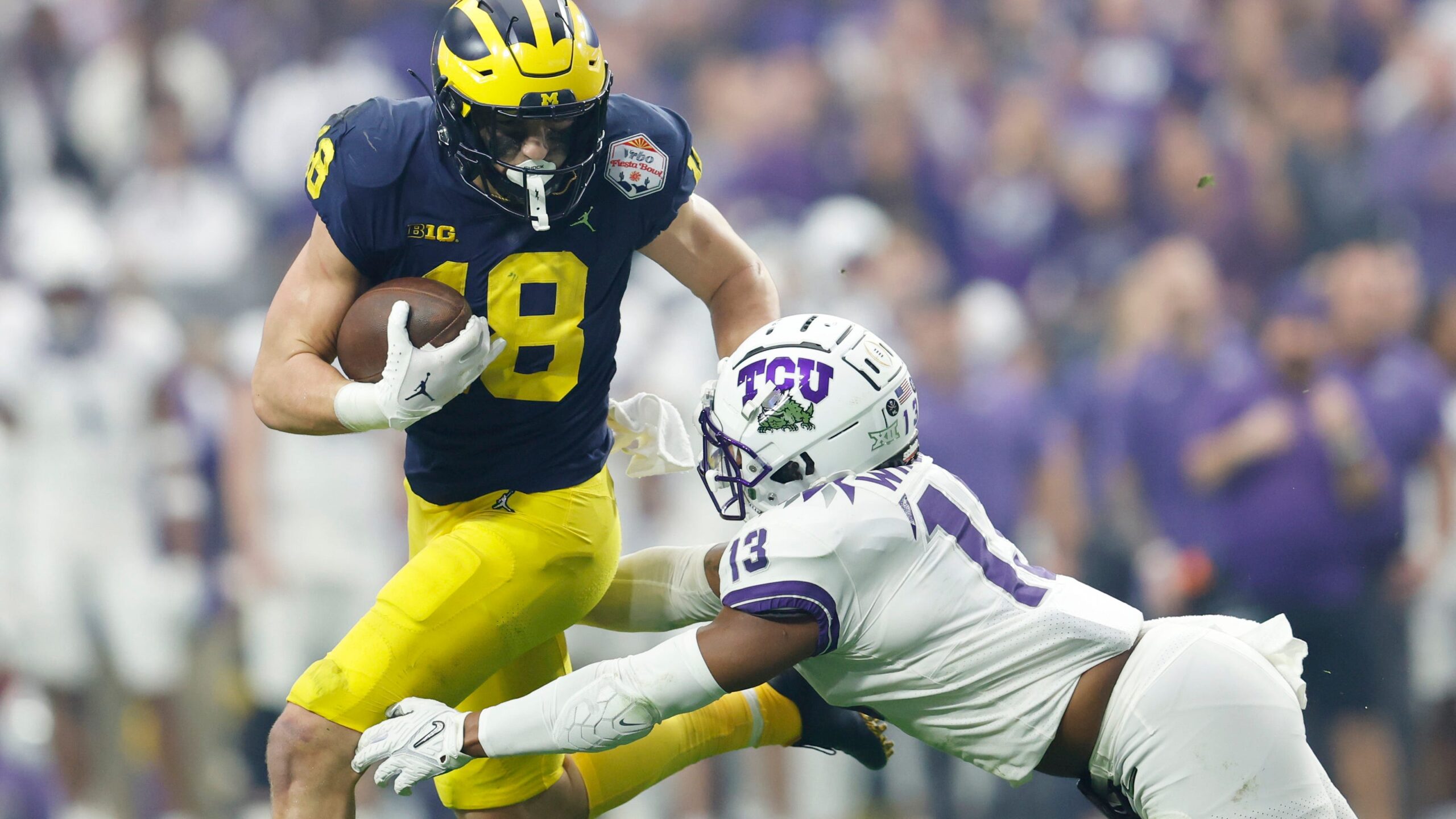 Ben Johnson explains why Colston Loveland was Bears’ target at 10th overall