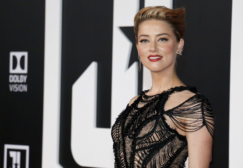 Amber Heard shares twin baby joy