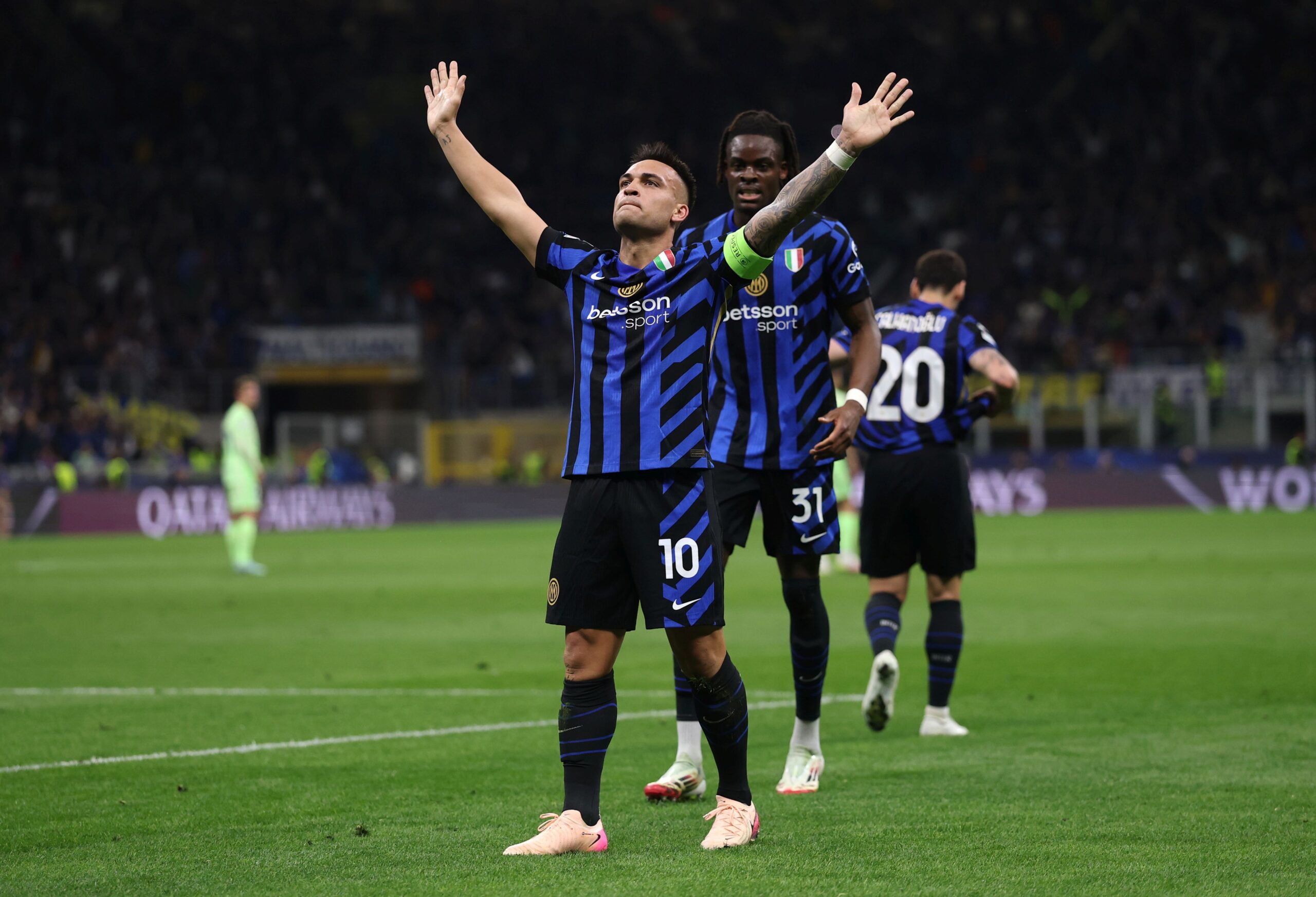 Lautaro Martinez & Sommer highest rated in Inter Milan 4-3 Barcelona