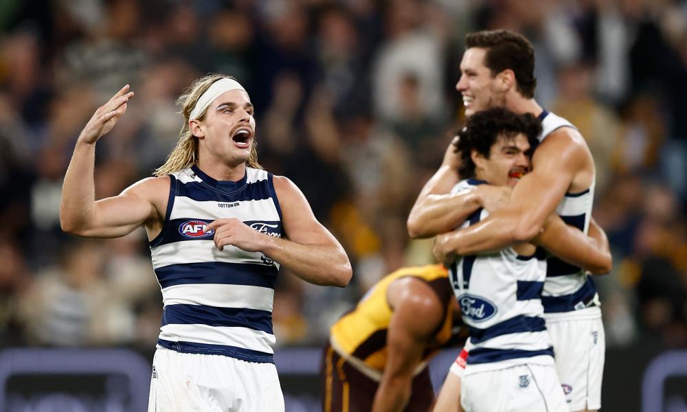 Bailey Smith embraces the big stage as Geelong hold nerve in another Easter classic