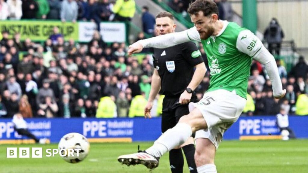 ‘Incredible’ to win goal of the season award, says Hibs’ Jack Iredale