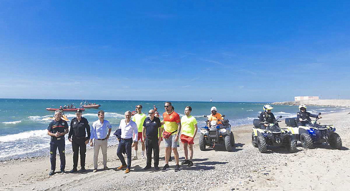 Marbella lifeguard service ready to go