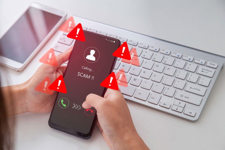 Google scam alert for Android