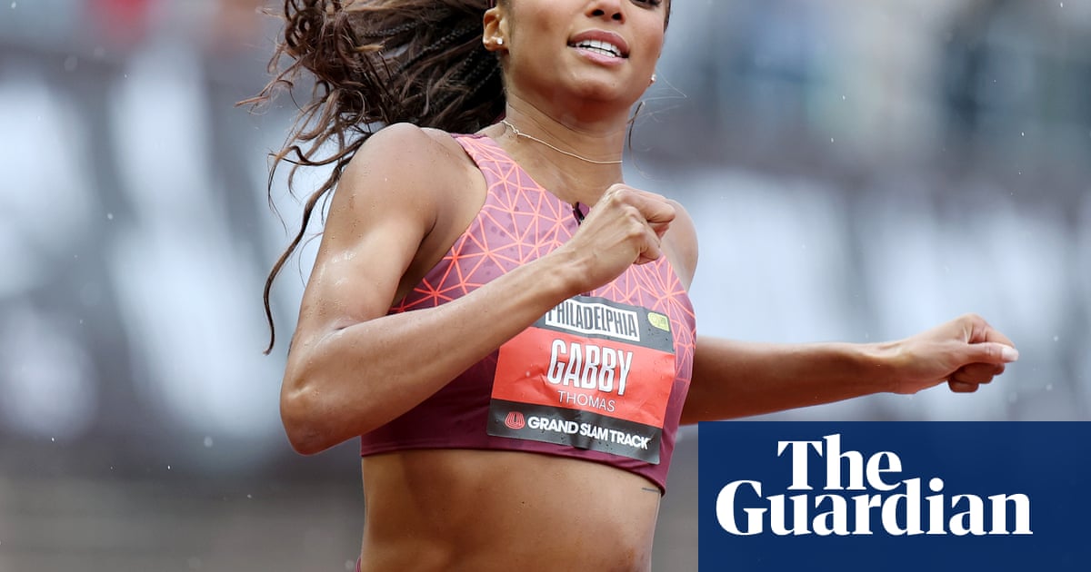 Olympic champion Gabby Thomas followed and heckled by gambler at Grand Slam Track meet