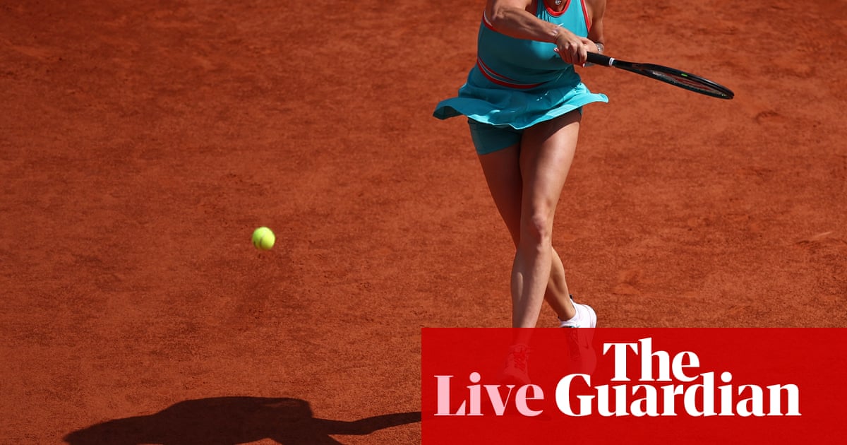 French Open quarter-finals: Sabalenka v Zheng, Svitolina v Swiatek, Musetti v Tiafoe – live