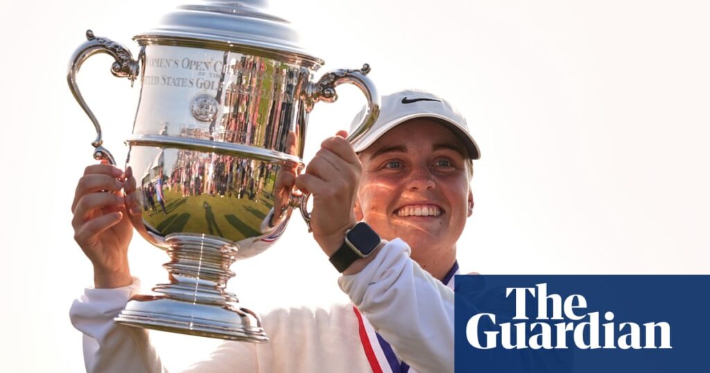 Maja Stark holds off Nelly Korda at US Women’s Open to win first major