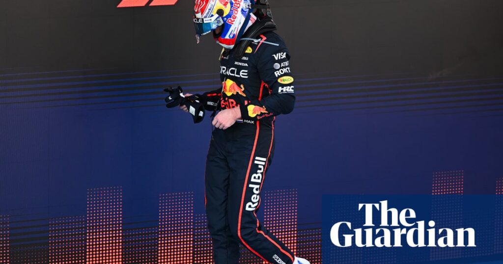 Max Verstappen must control his road rage to cement his legacy as a great | Giles Richards