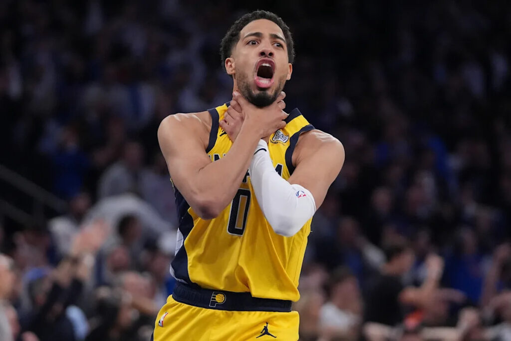 Choke! Haliburton brings back memory of Pacers’ postseason past in front of Reggie Miller