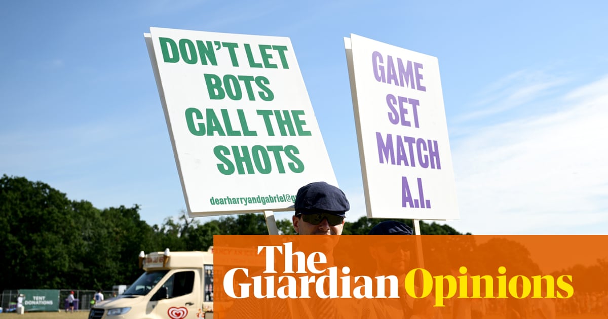 Rage against the machines: ignore the fury at Wimbledon, AI in sport works | Sean Ingle