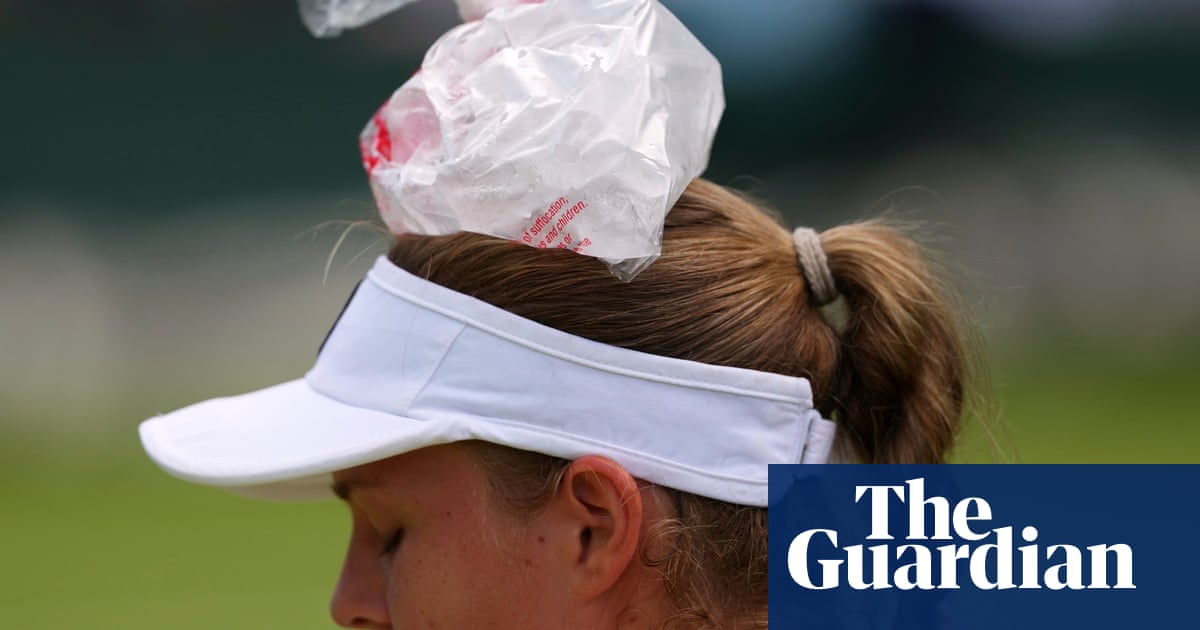 Wimbledon diary: anyone for air-con? Don’t bank on finding much ice at SW19