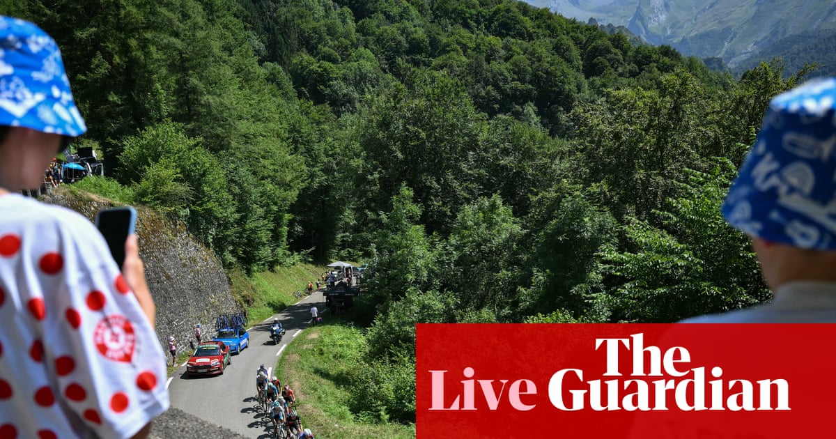 Tour de France 2025: stage 12 heads for summit finish in Pyrenees with Healy losing yellow – live