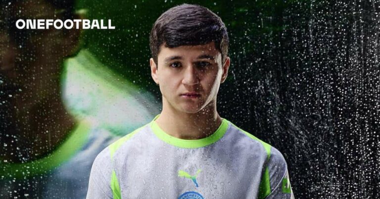 Manchester City unveil rain-inspired 2025/26 third kit