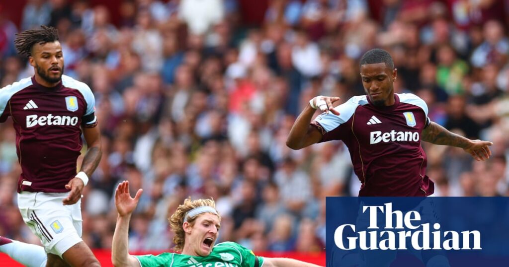 Aston Villa’s Ezri Konsa sees red as Newcastle draw blank without Isak