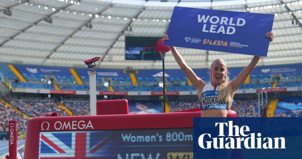 Keely Hodgkinson takes astonishing 800m Diamond League win after 376 days out