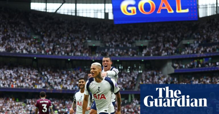 Thomas Frank off to perfect league start as Richarlison helps Spurs beat Burnley