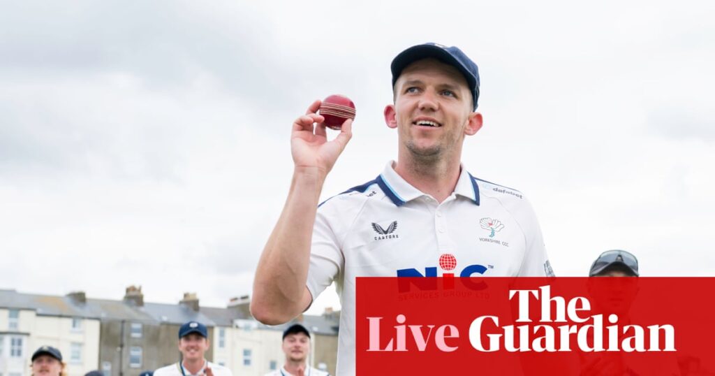 Yorkshire and Glamorgan wins shake up tables: county cricket – as it happened
