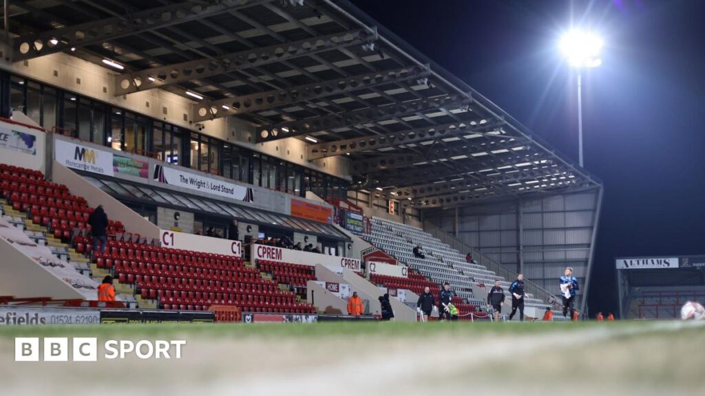 Morecambe owner claims he has ‘not heard from’ potential bidder