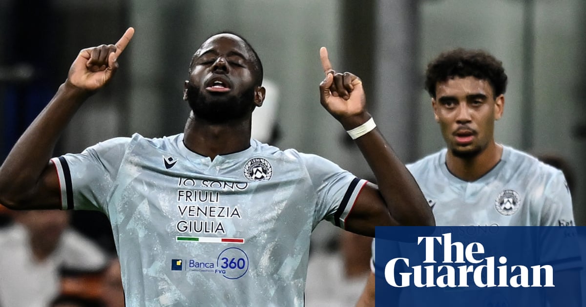 European football: Keinan Davis on target as Udinese shock Inter