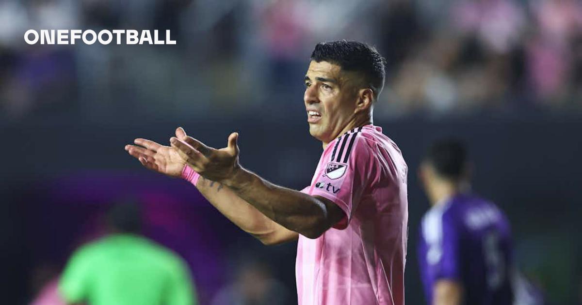 WATCH: Luis Suarez spits on coach during Inter Miami’s Leagues Cup final defeat