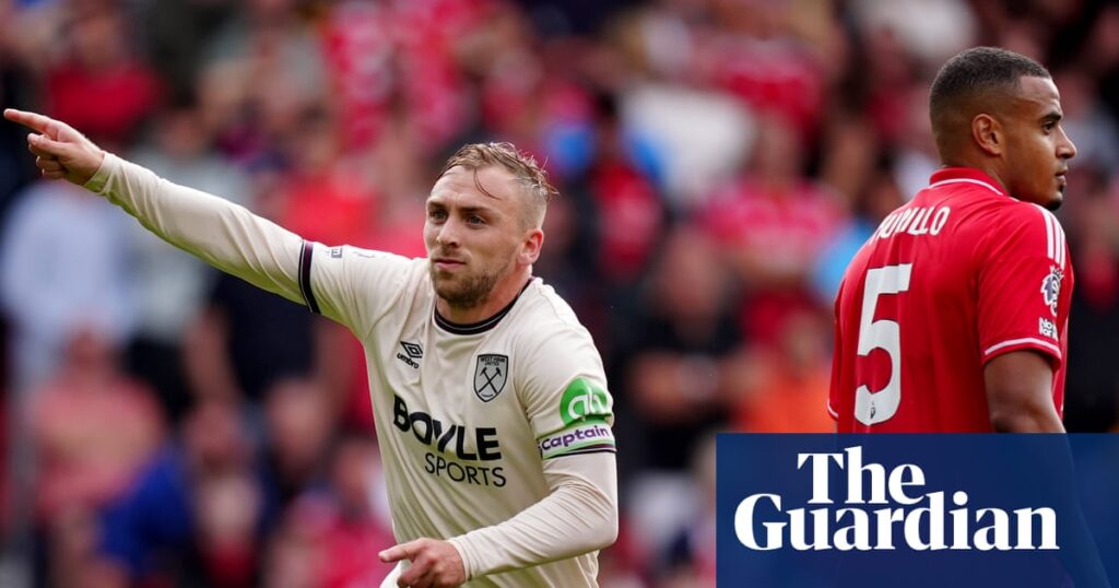 Jarrod Bowen ignites West Ham late show in victory at Nottingham Forest