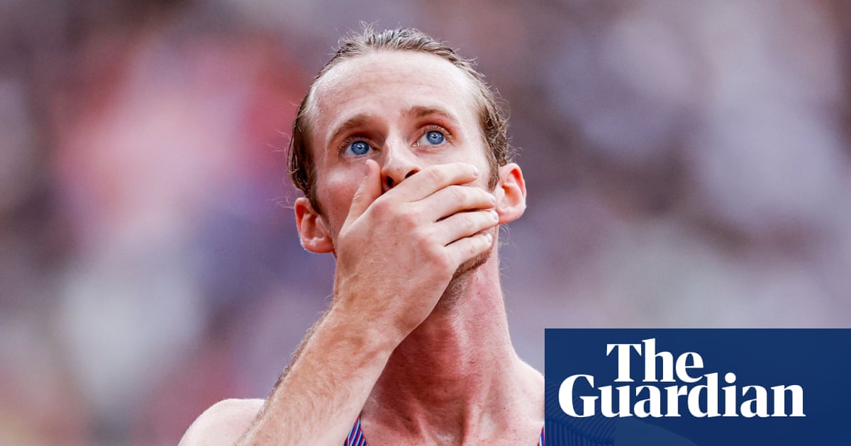 USA’s Olympic 1500m champion Cole Hocker disqualified from world championships for ‘jostling’