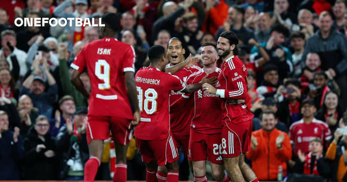 Van Dijk and Salah star but Gravenberch takes man of the match