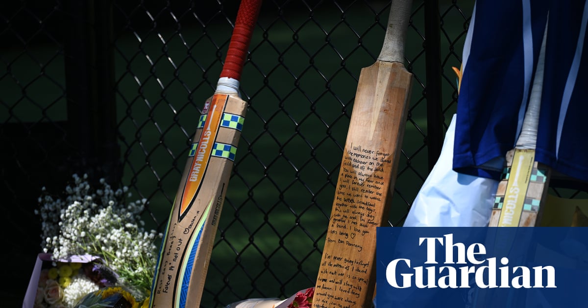 ‘Bats out for Benny’: teenager killed by cricket ball honoured amid debate over neck guards