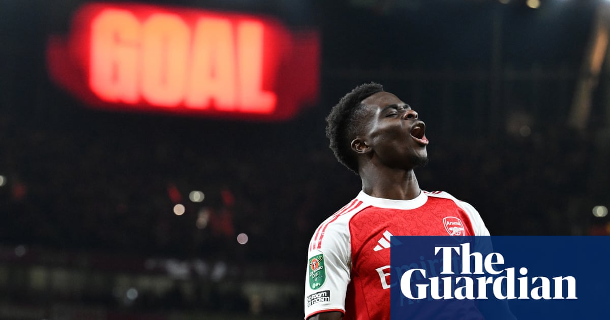 Arsenal’s winning run goes on as Nwaneri and Saka boot Brighton from Carabao Cup