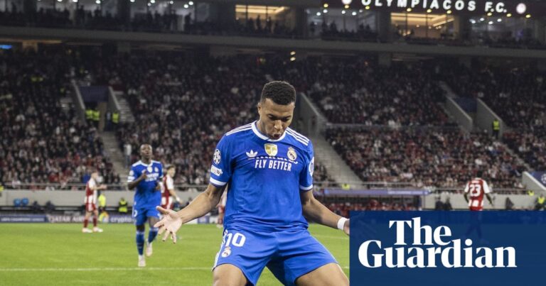 Champions League roundup: Mbappé hits four at Olympiakos, Atlético stun Inter
